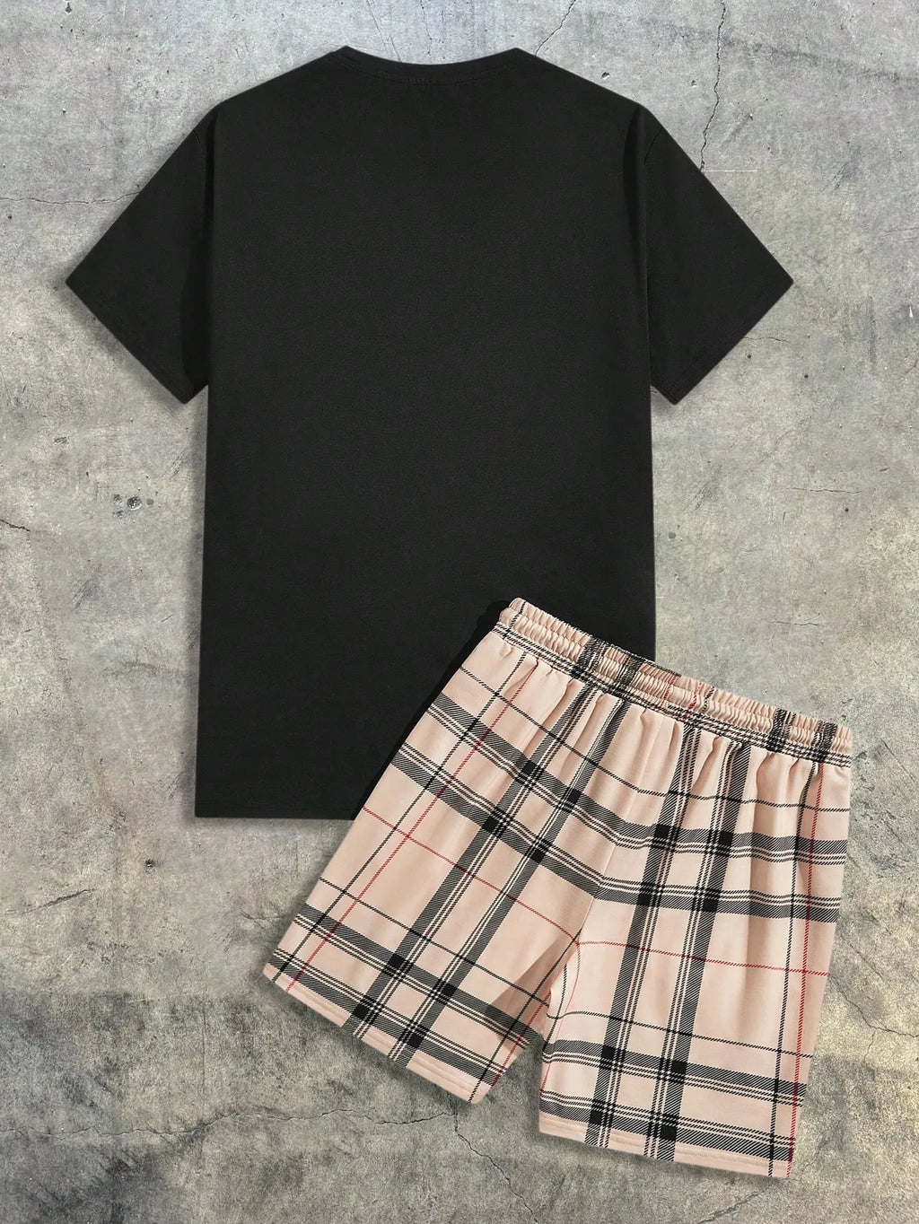 2026 Summer Men's Short  and shirt set