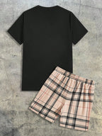 2026 Summer Men's Short  and shirt set