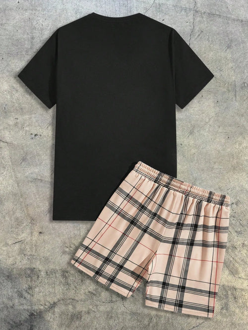 2026 Summer Men's Short  and shirt set