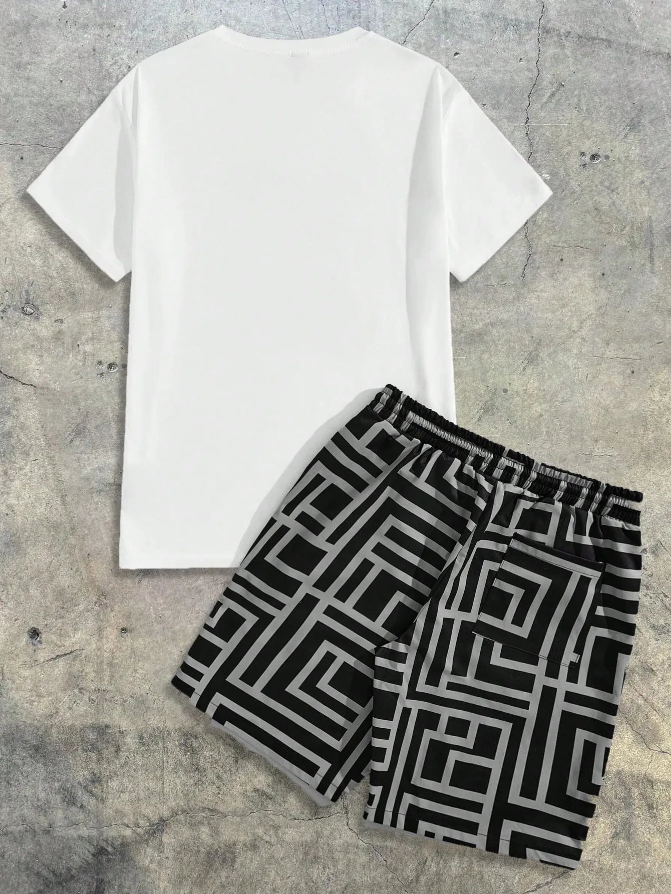 2026 Summer Men's Short  and shirt set
