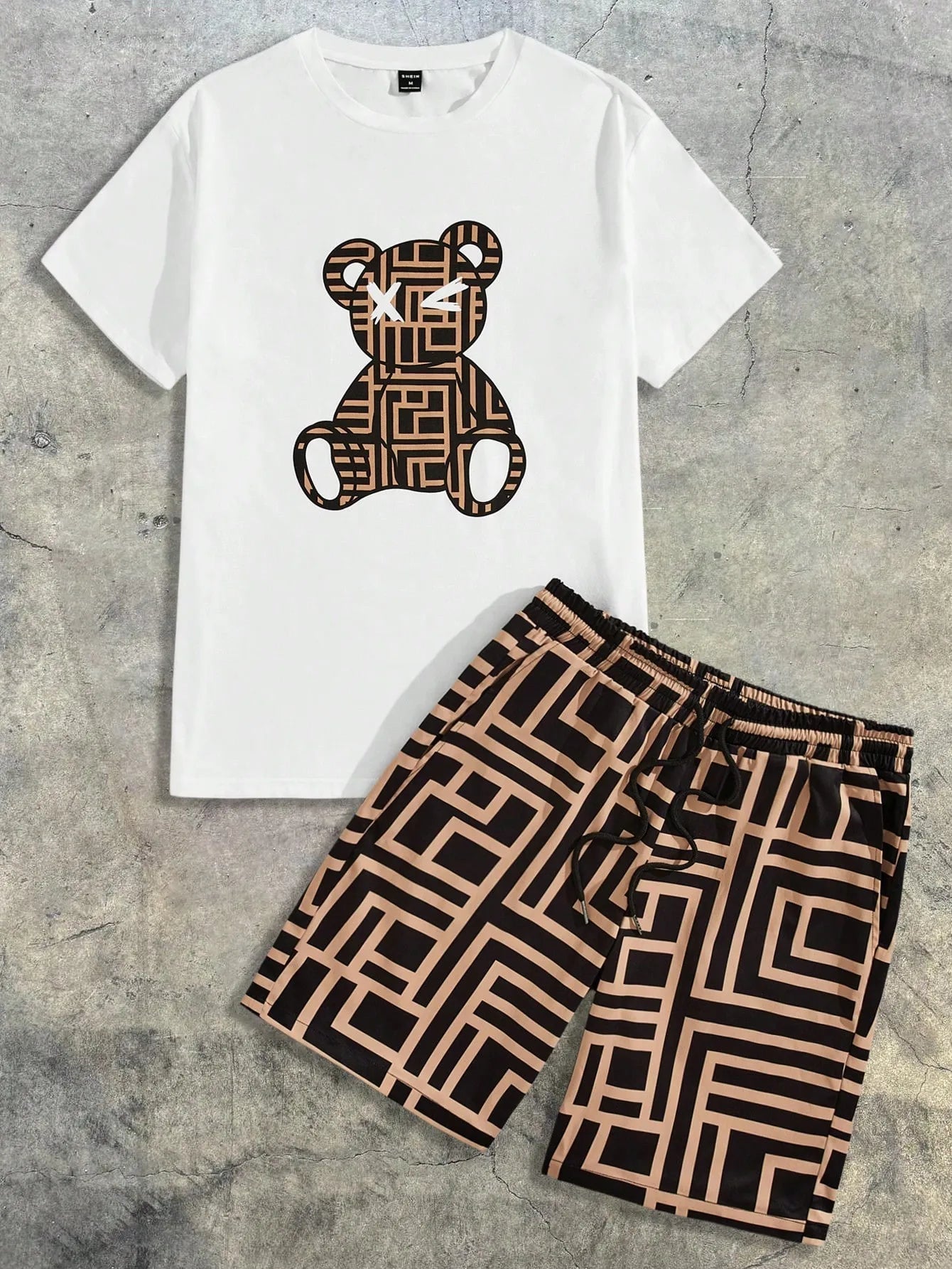 2026 Summer Men's Short  and shirt set